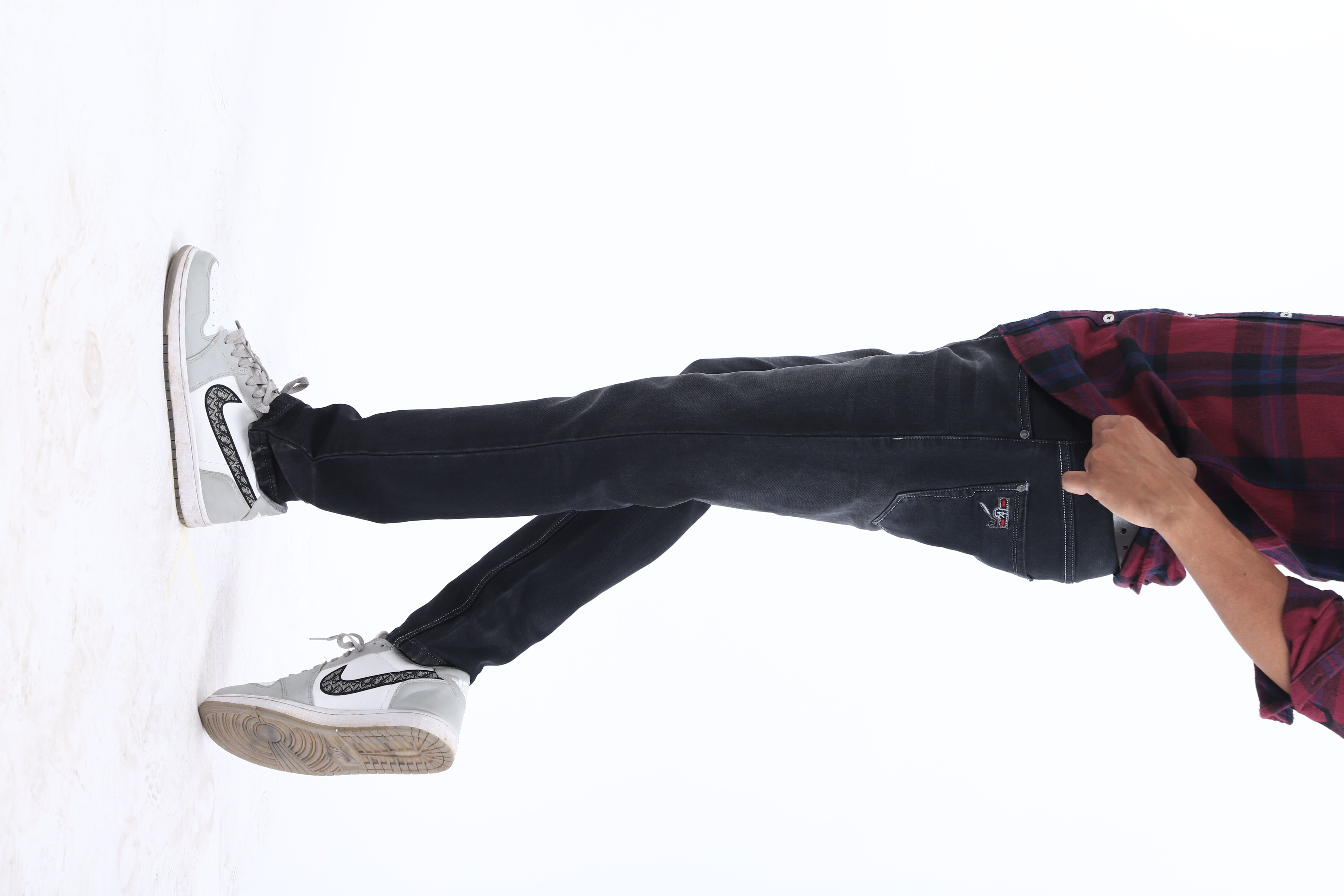 Mens Black Denim Jeans