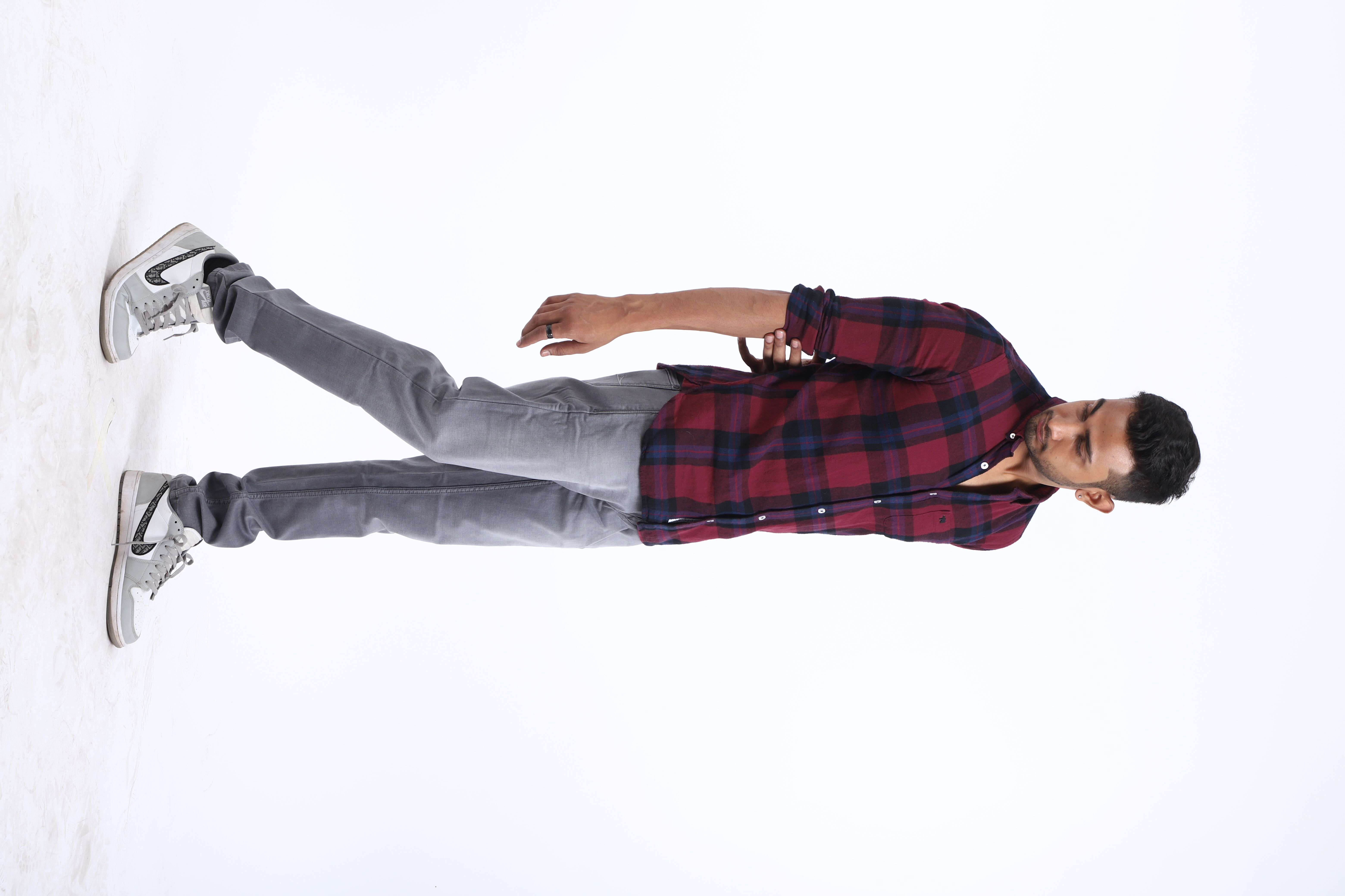 Men Grey Jeans