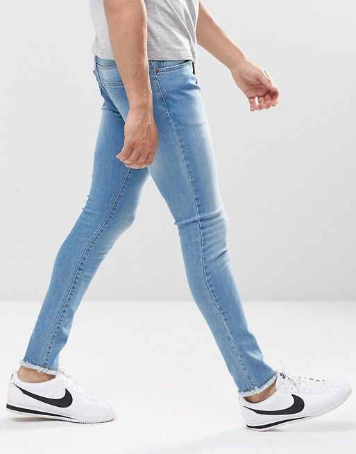 Mens Ankle Length Jeans