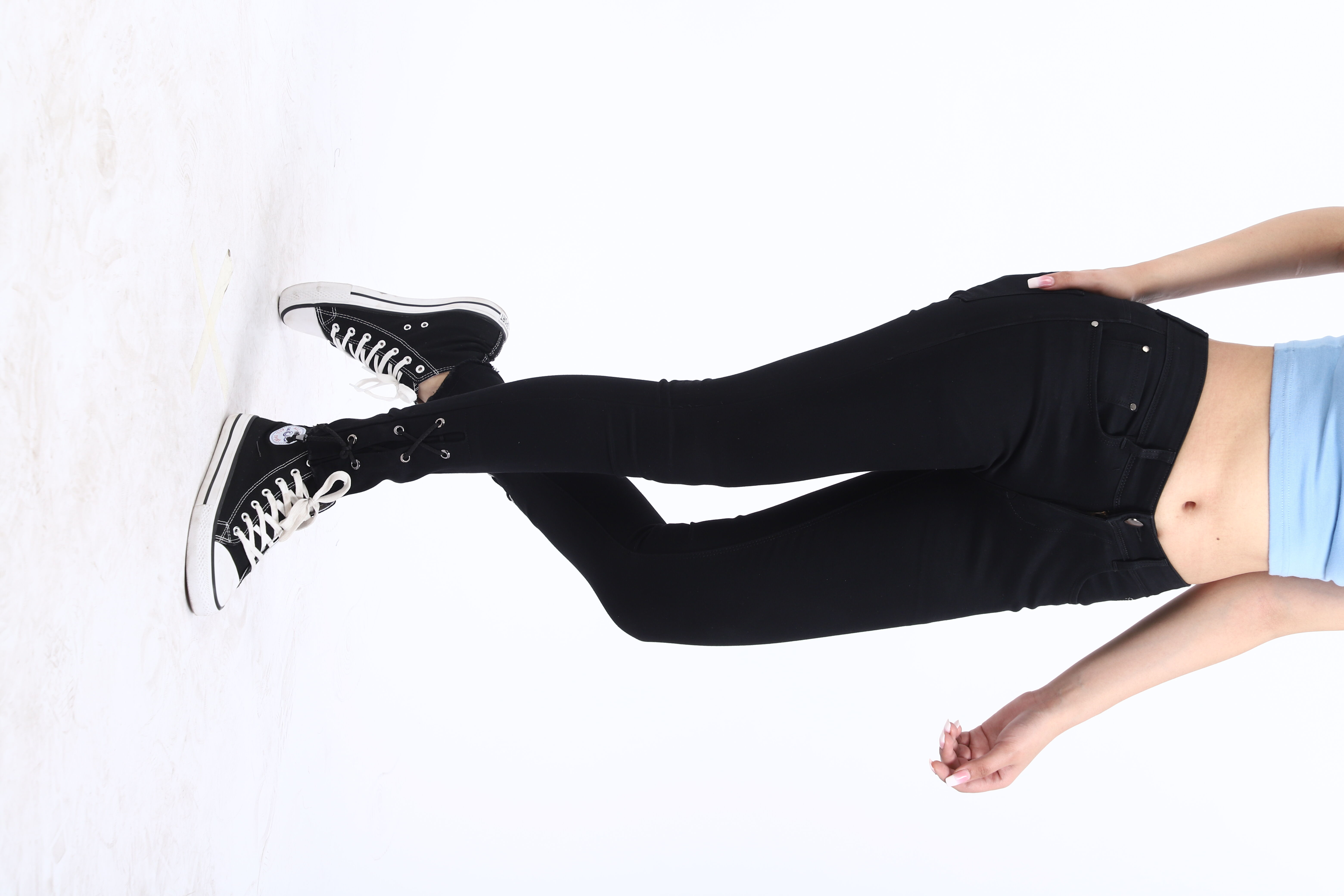 Girls Black Jeans