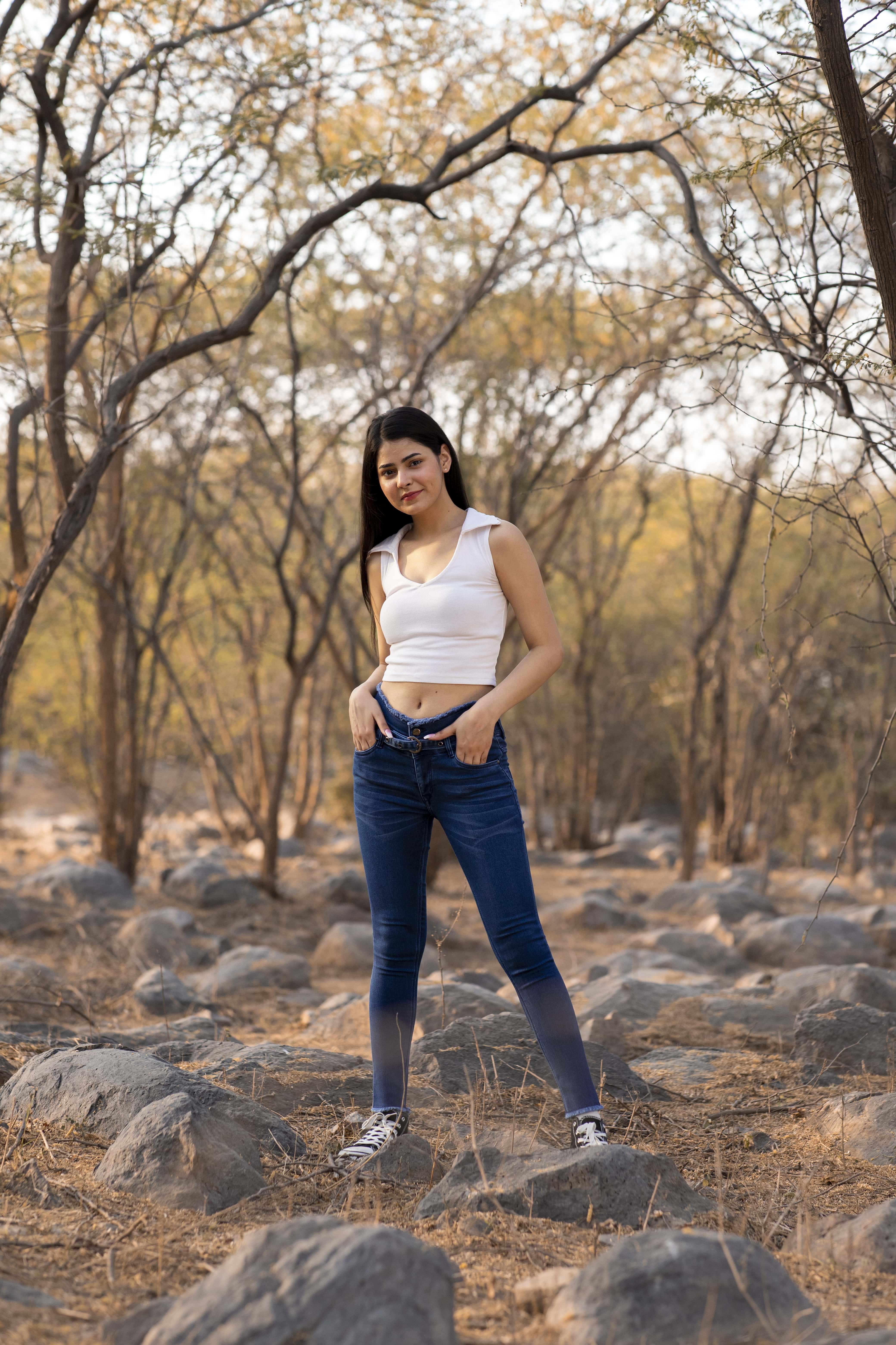 Girls Blue Jeans In Kurukshetra