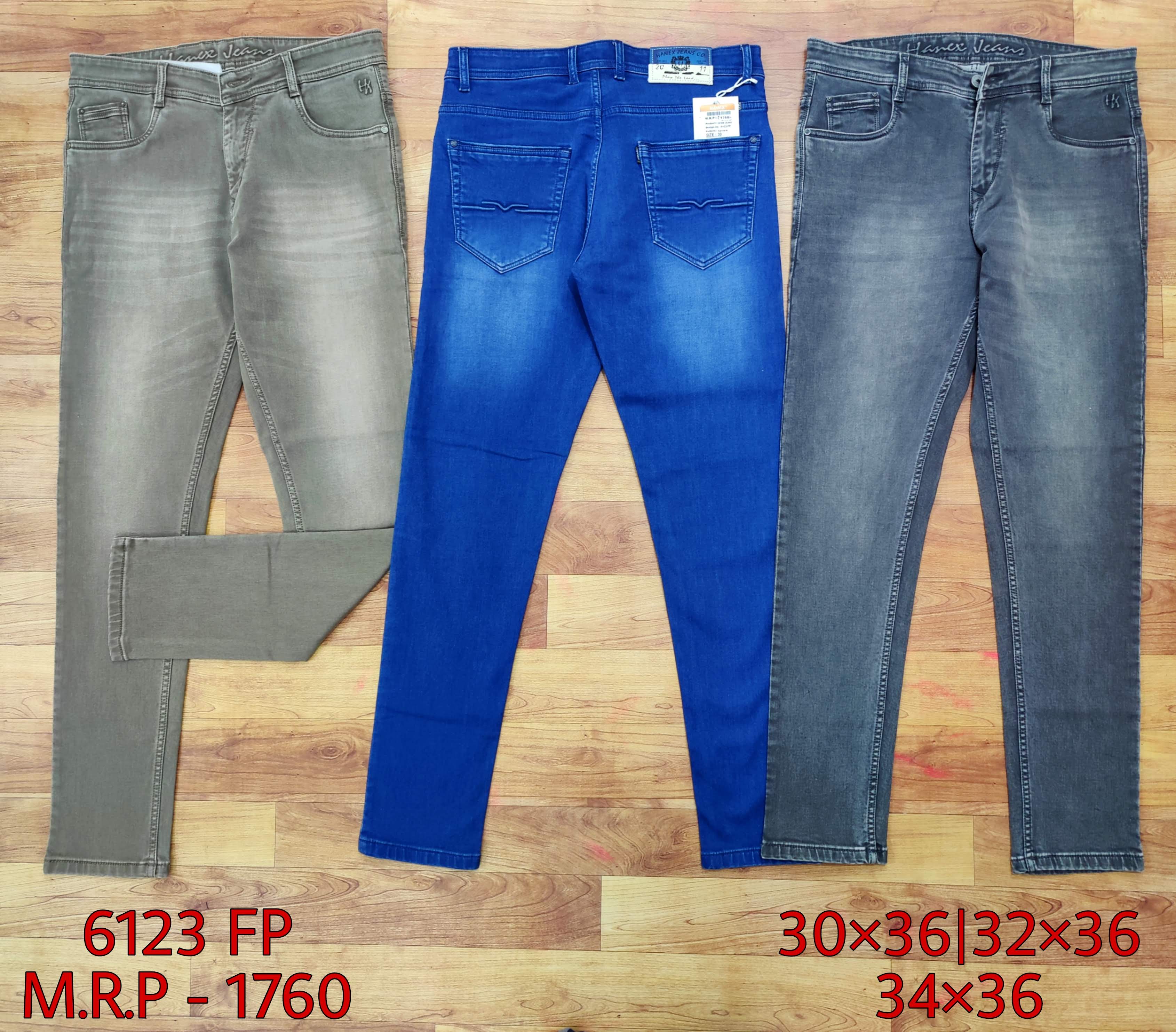 Hanex Designer Belt Denim Jeans For Men  Suppliers