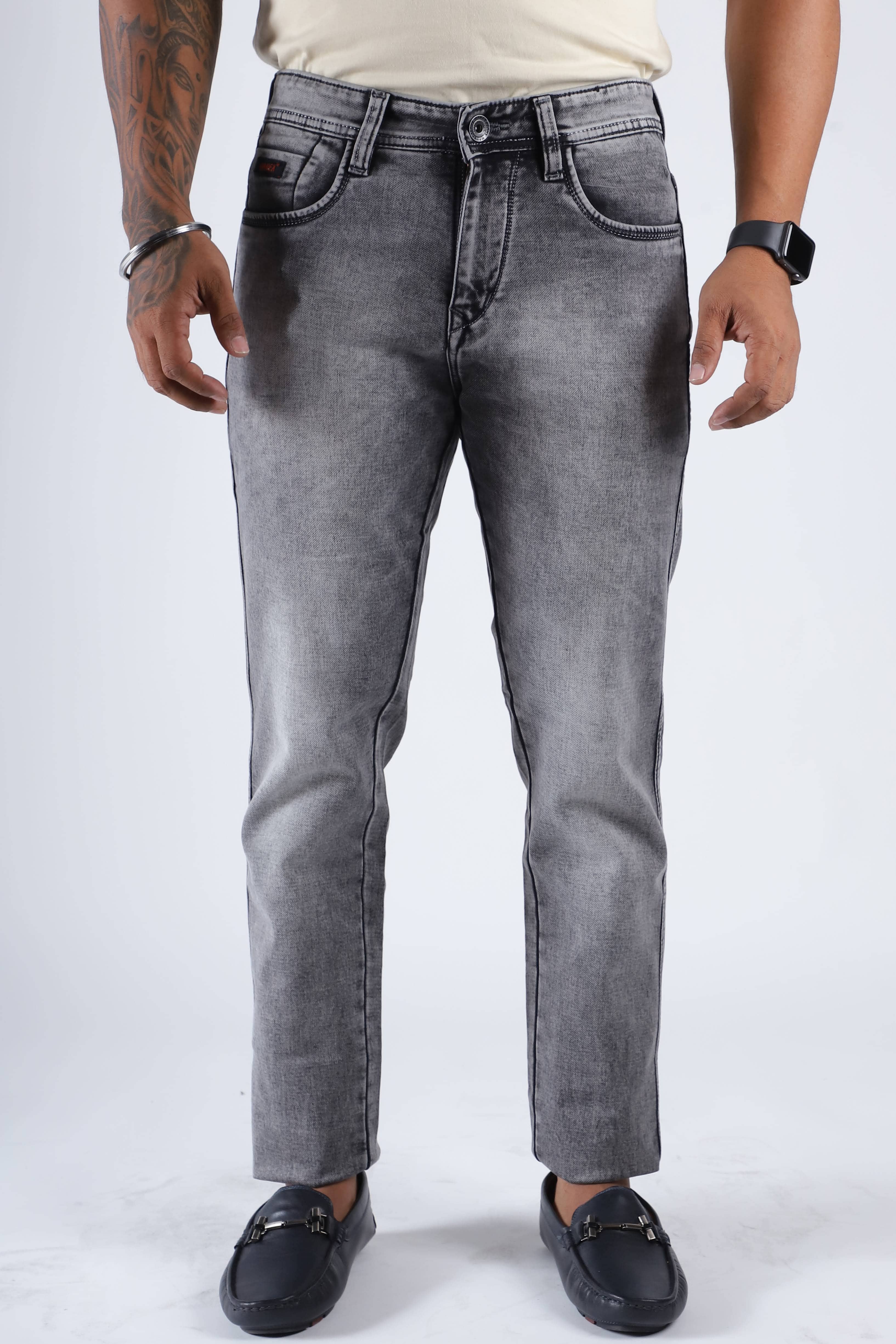 Hanex Premium Ball Blasted Denim Jeans Hanex Premium Ball Blasted Denim Jeans