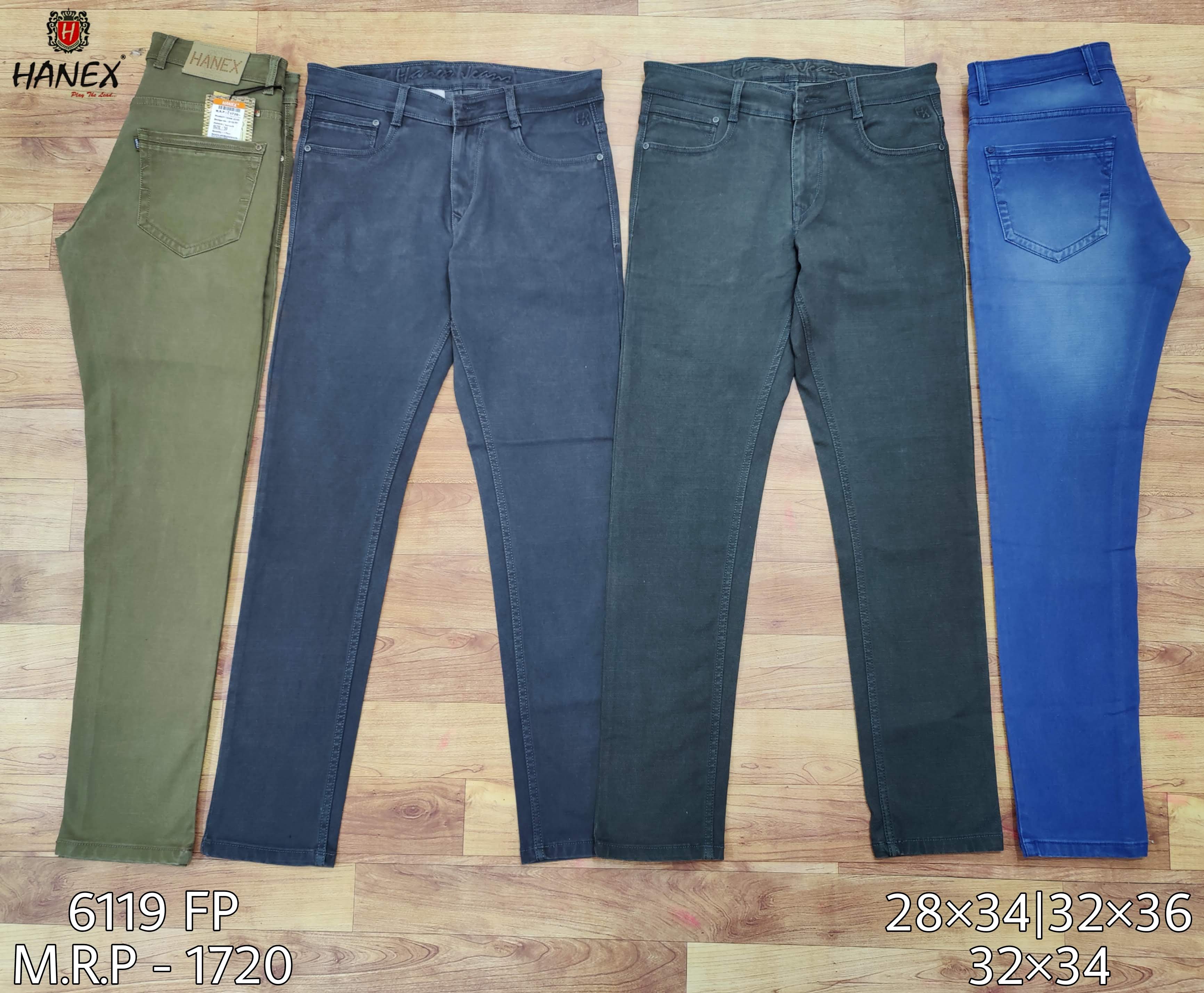 Hanex Twill Weave Cotton Trousers Hanex Twill Weave Cotton Trousers