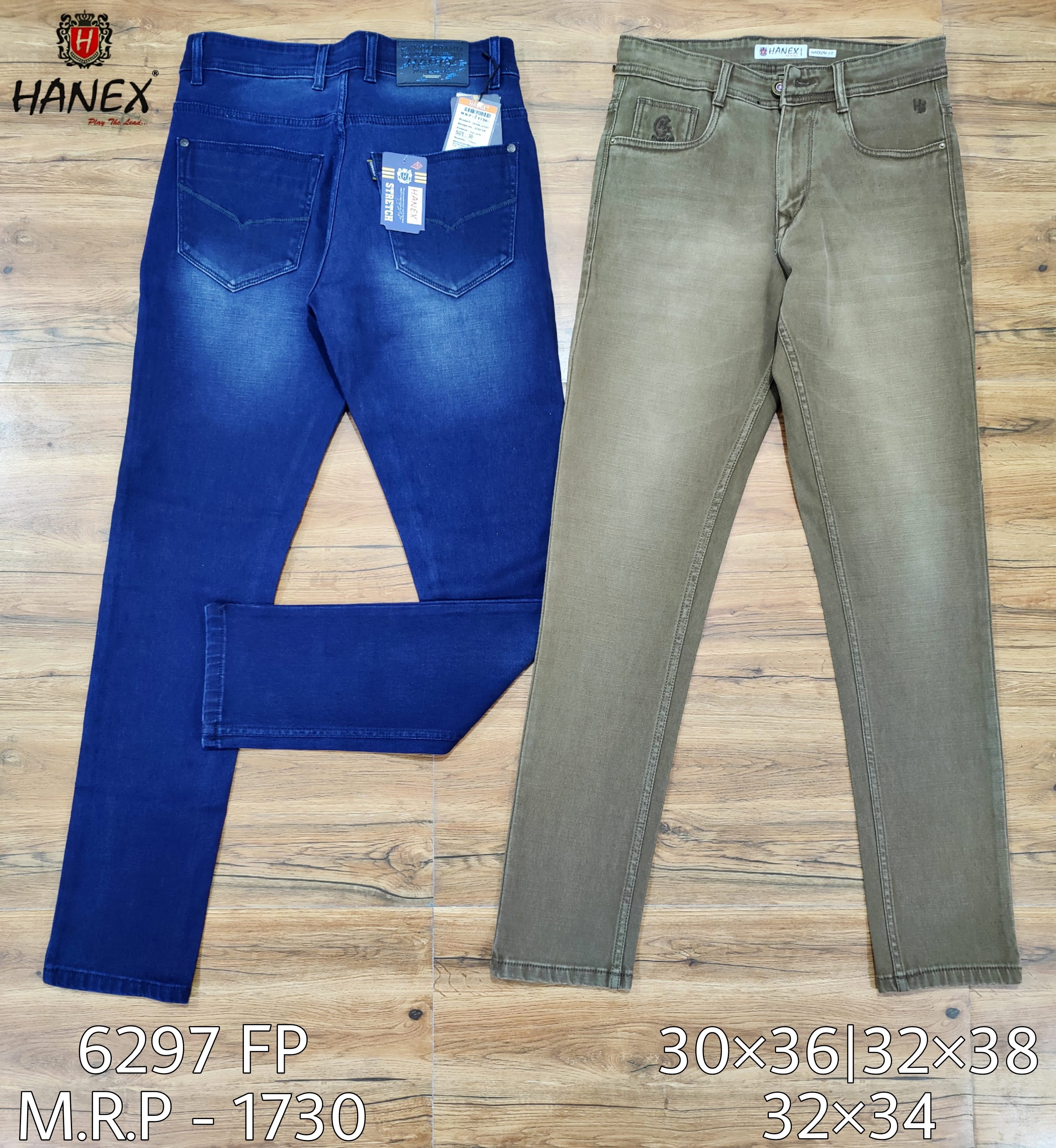 Storm Comfort Fit Designer Denims