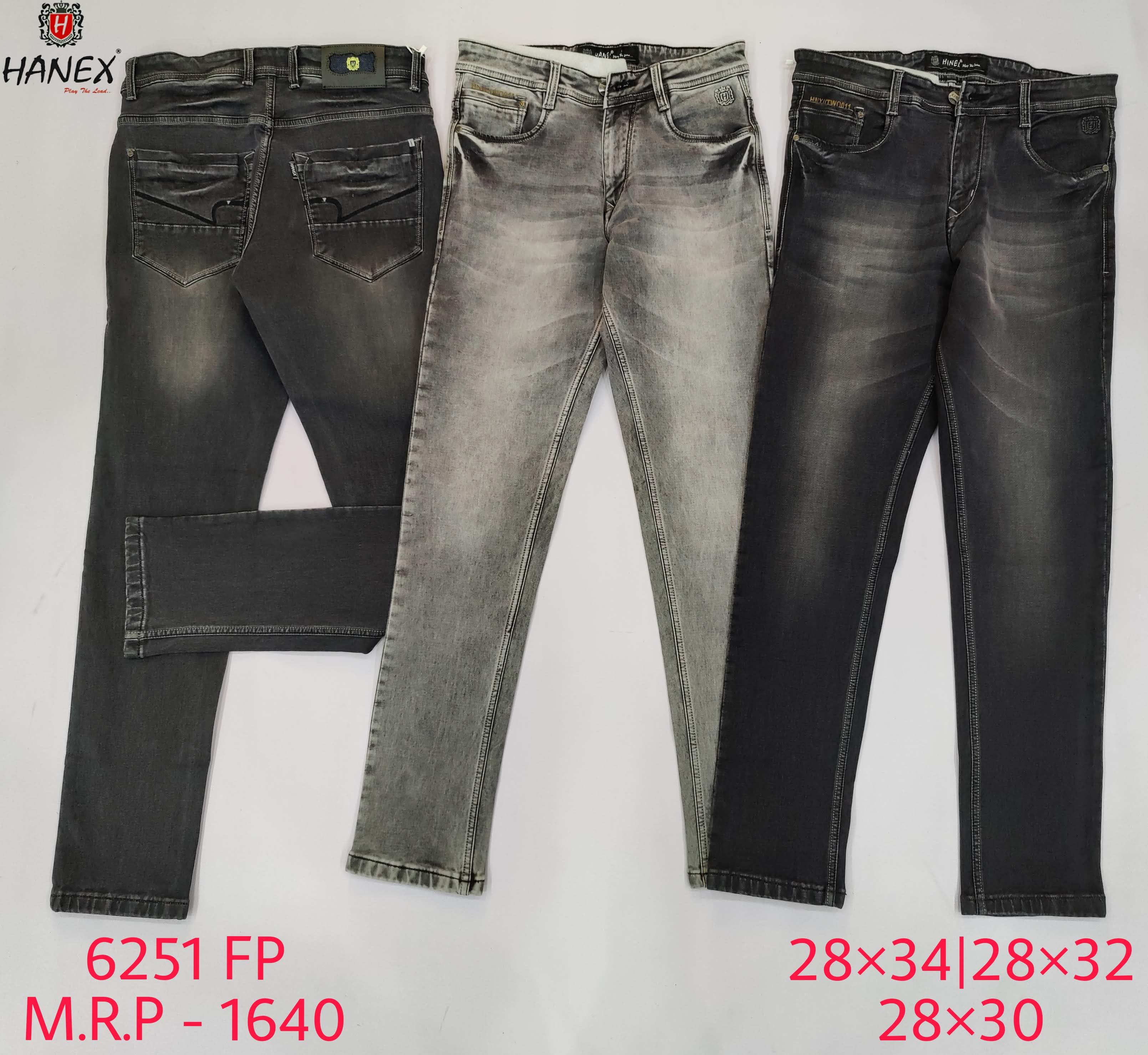 Men Denim Faded Jeans