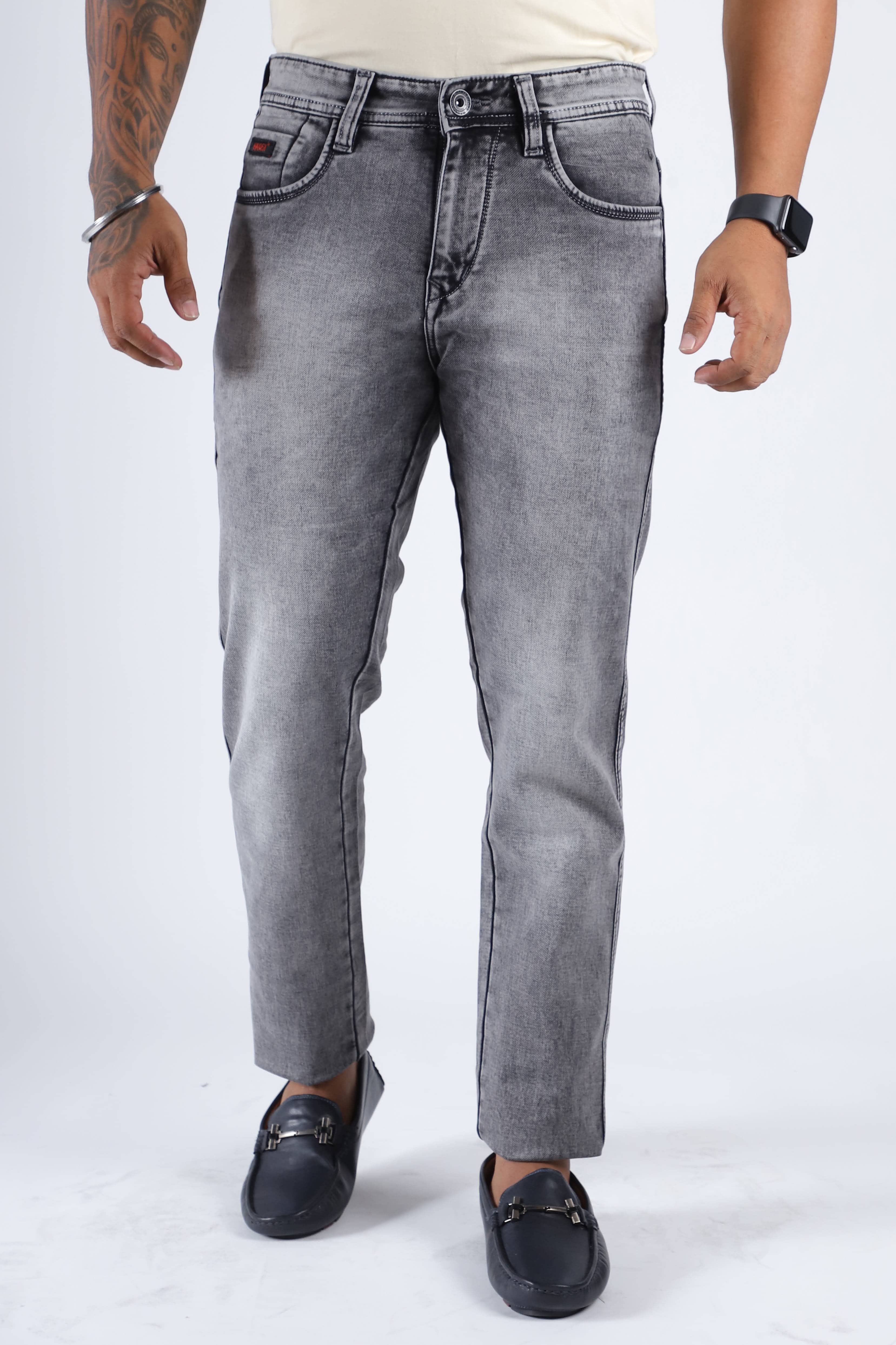 Hanex Premium Ball Blasted Denim Jeans