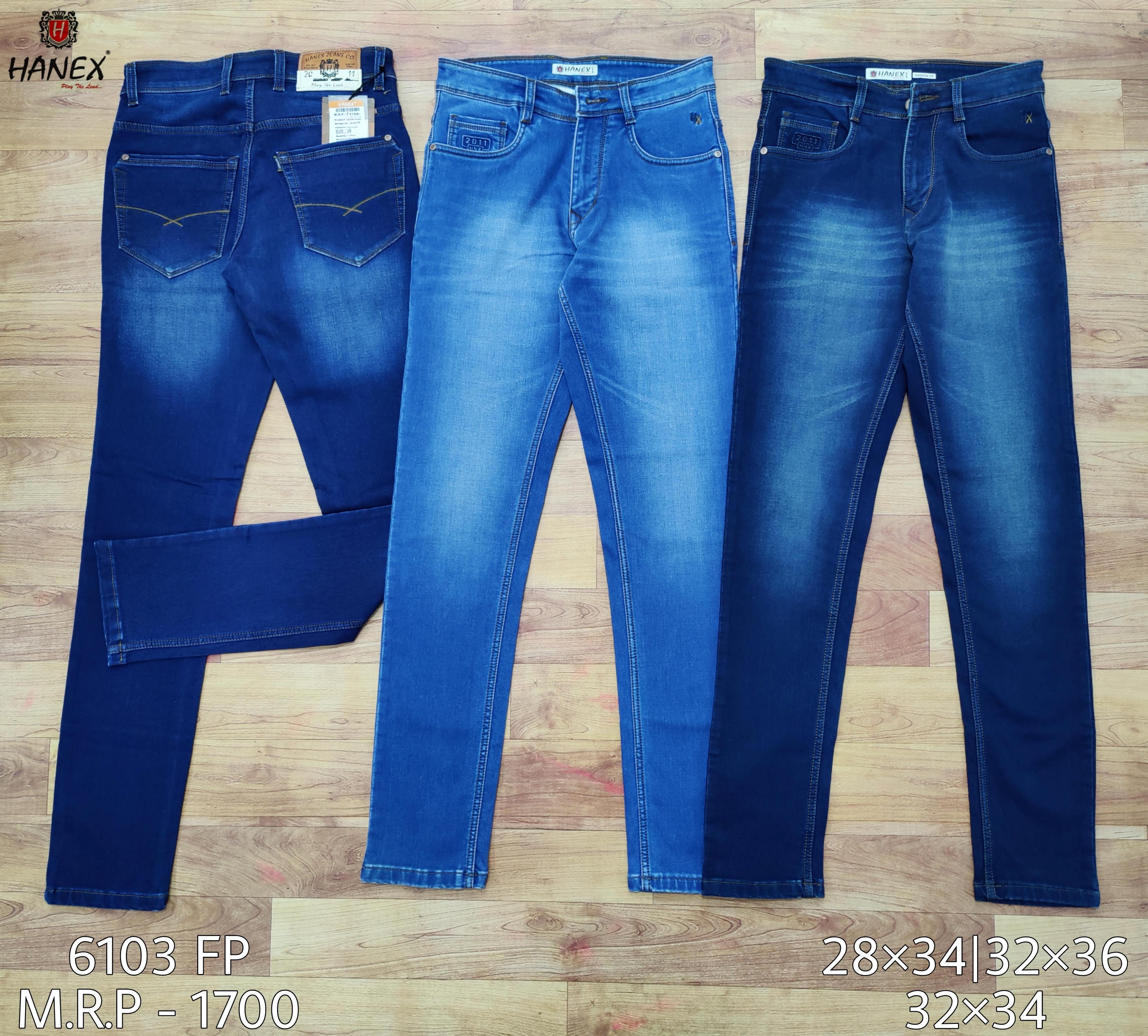 Hanex Fancy Men''s Denim Jeans