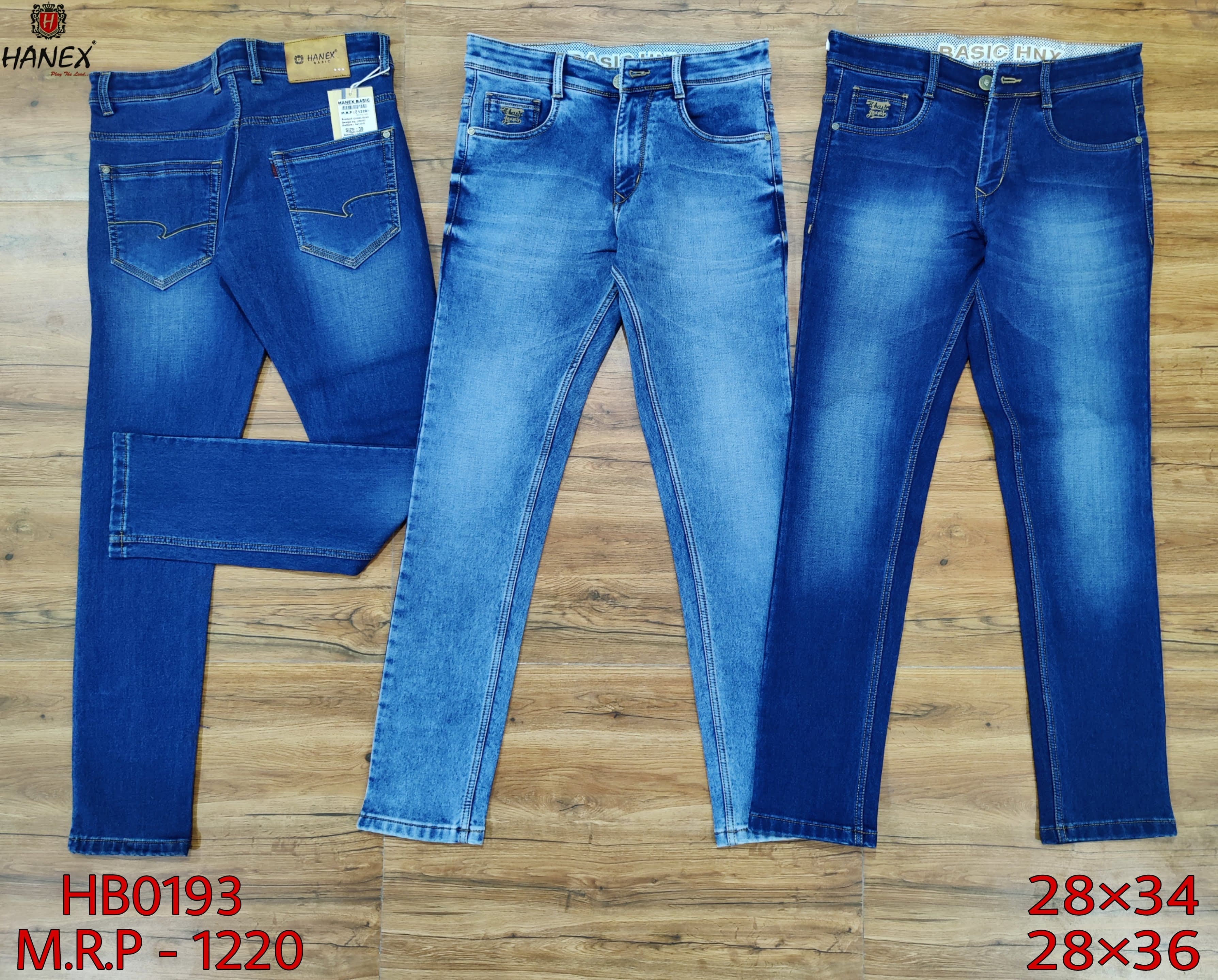 Hanex Basic Slim Fit Jeans