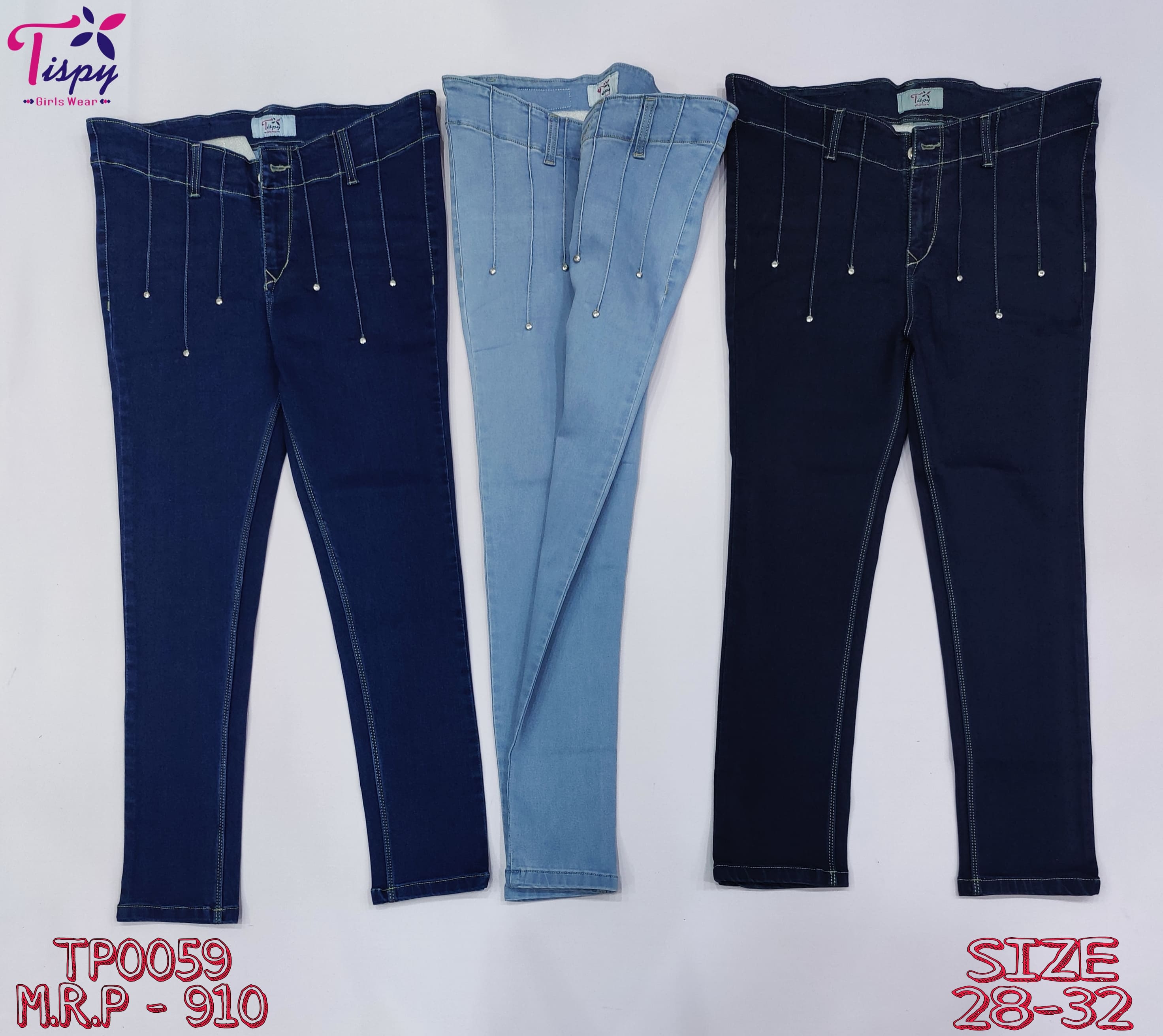 Girls Black Jeans
