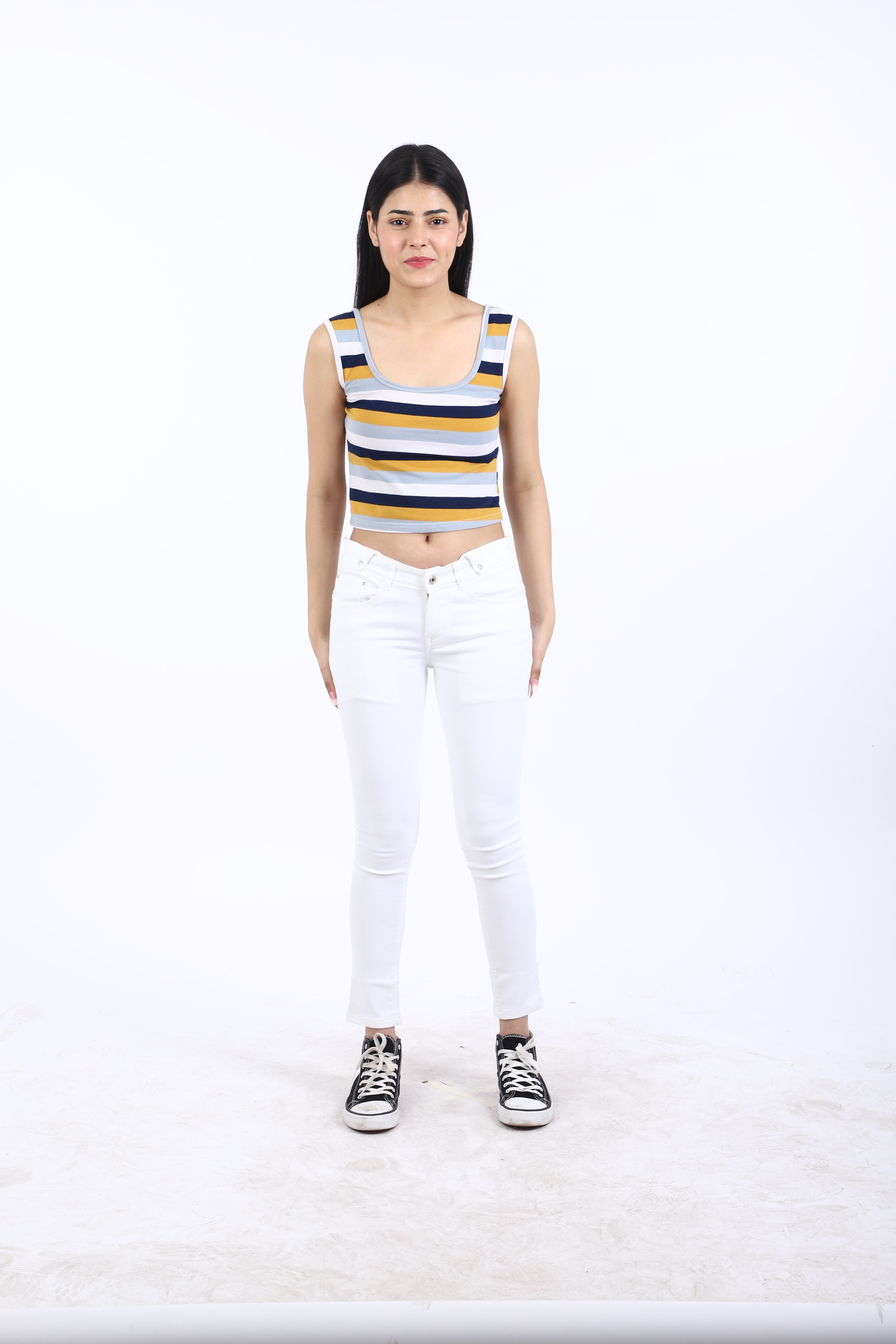 Girls White Jeans