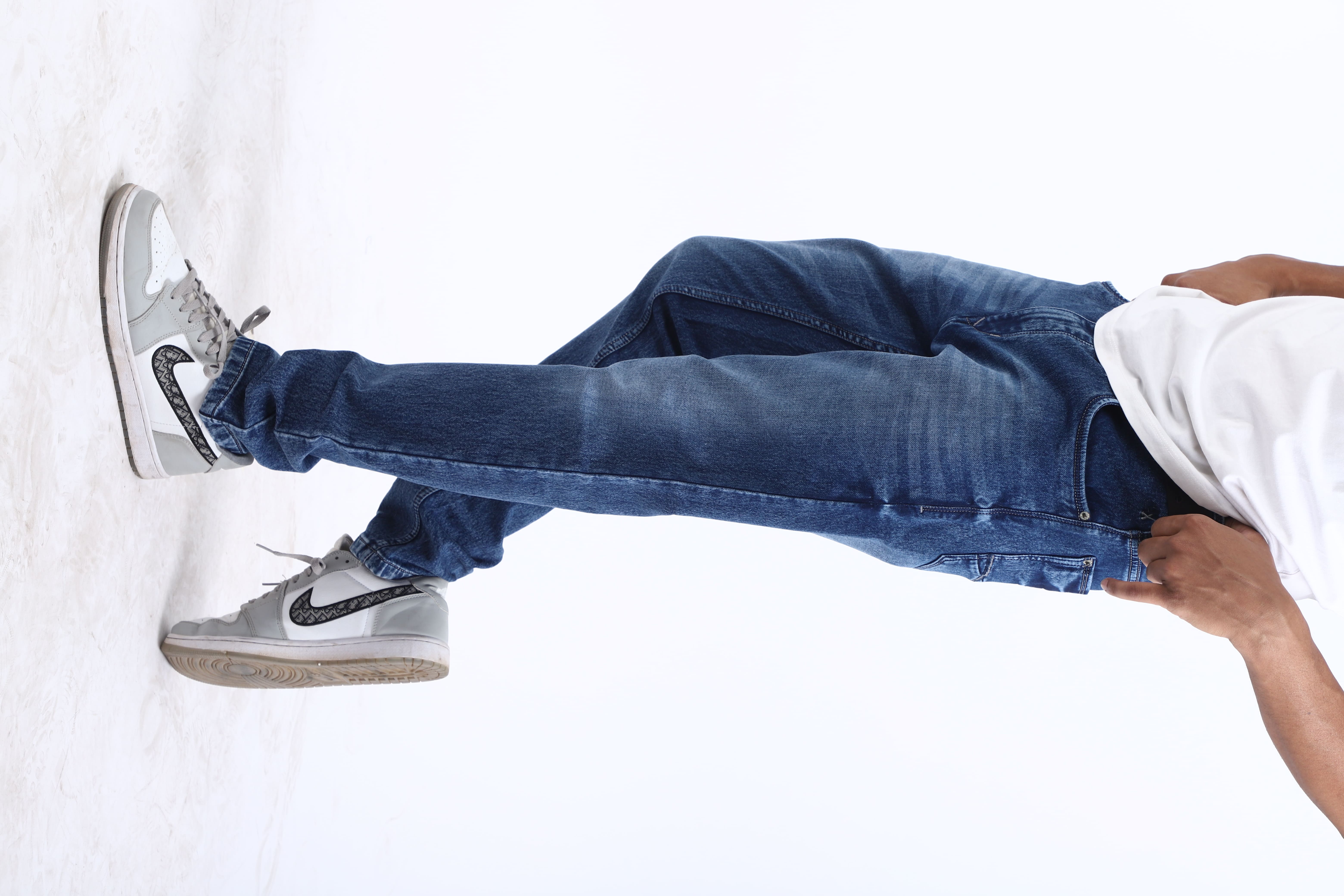 Mens Lycra Jeans