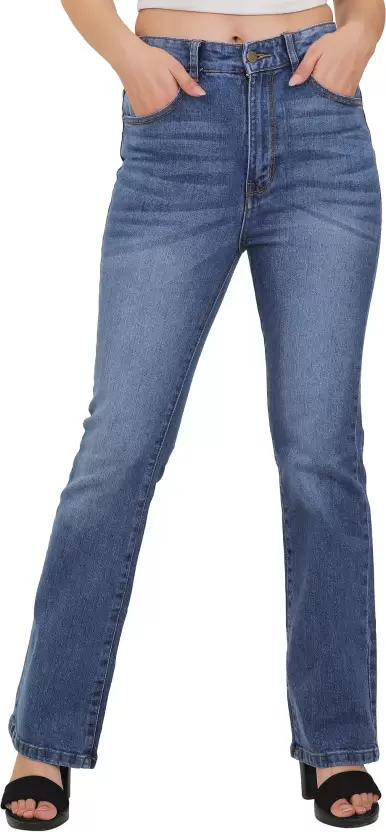 Women Bell Bottom Jeans